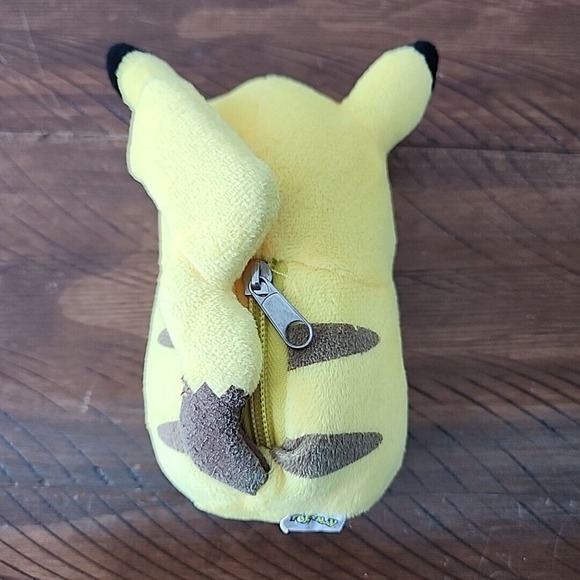 Pikachu 7" Plush with Zipper Pokemon - Picture 2 of 2